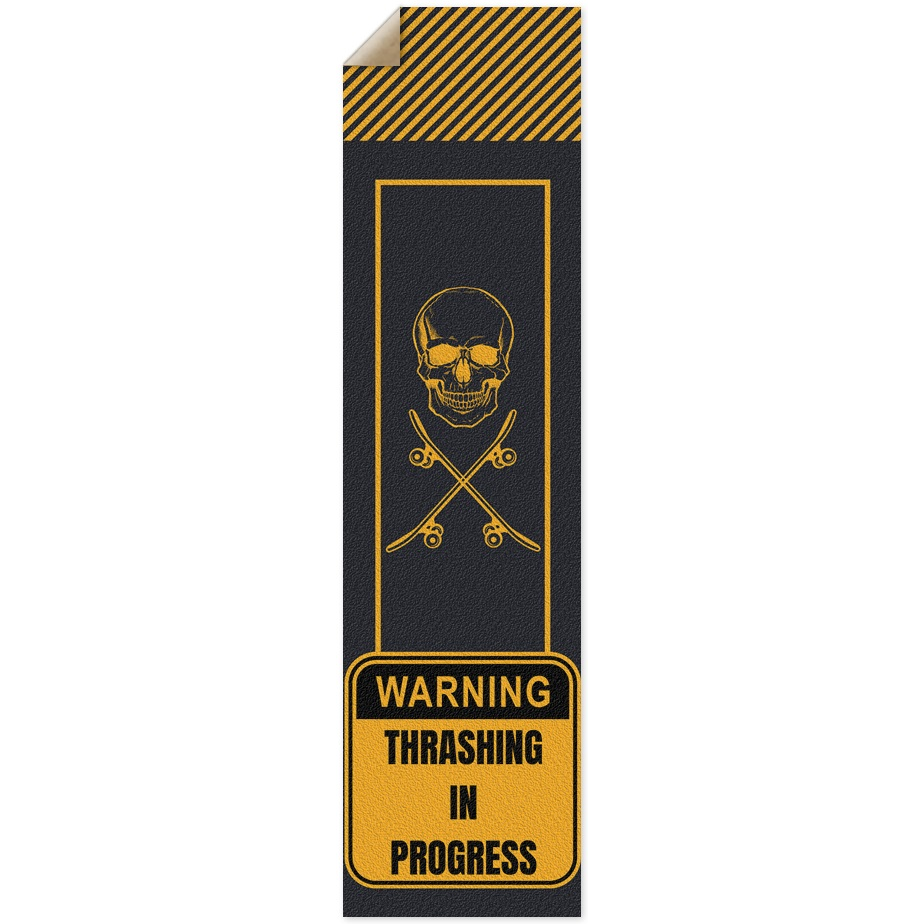 Custom BEWARE THE THRASH Griptape