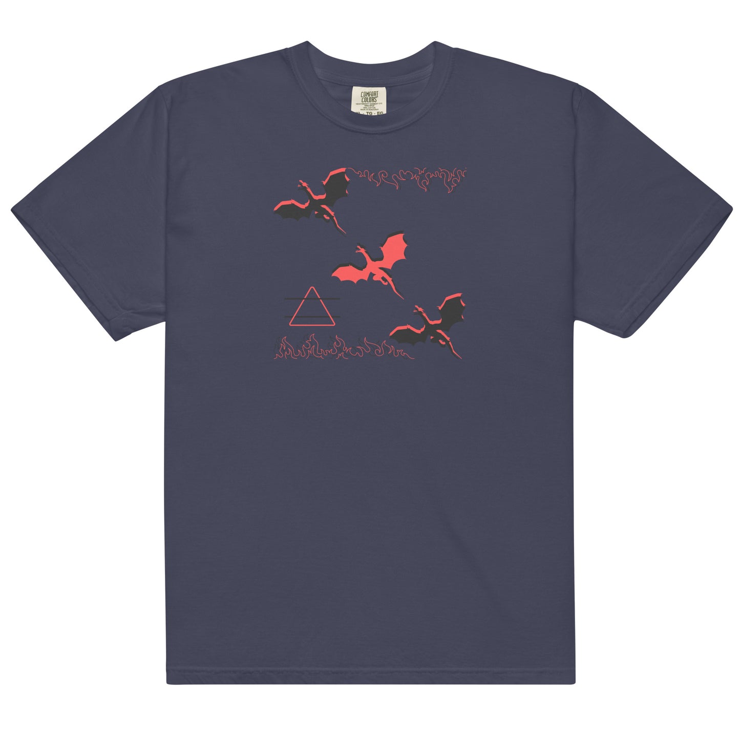 MENS RED PLANET DRAGONS Heavyweight T-shirt
