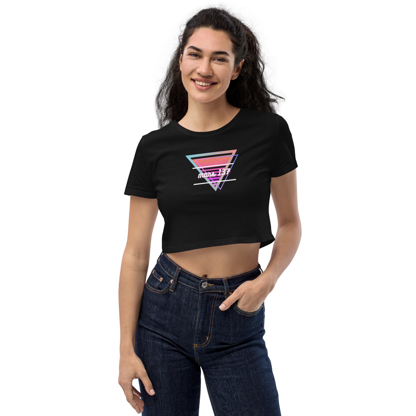 WOMEN'S NEON Organic Crop Top