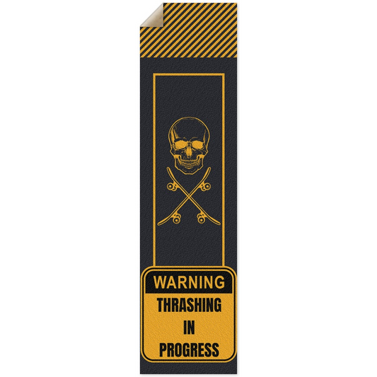 Custom BEWARE THE THRASH Griptape