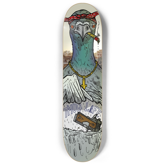 THUG PIGEON Premium Skateboard