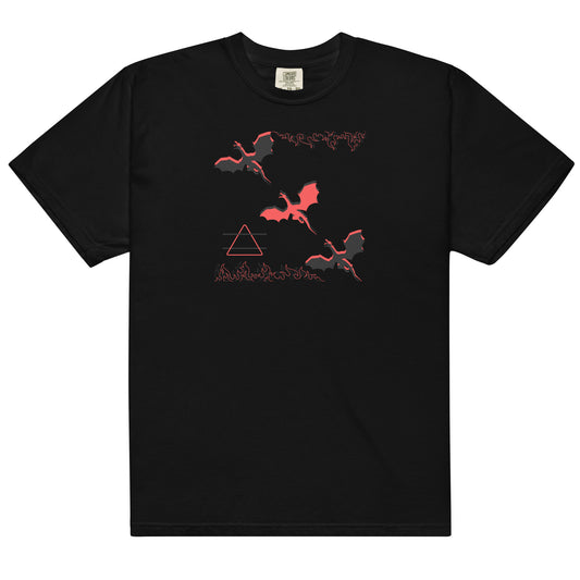 MENS RED PLANET DRAGONS Heavyweight T-shirt