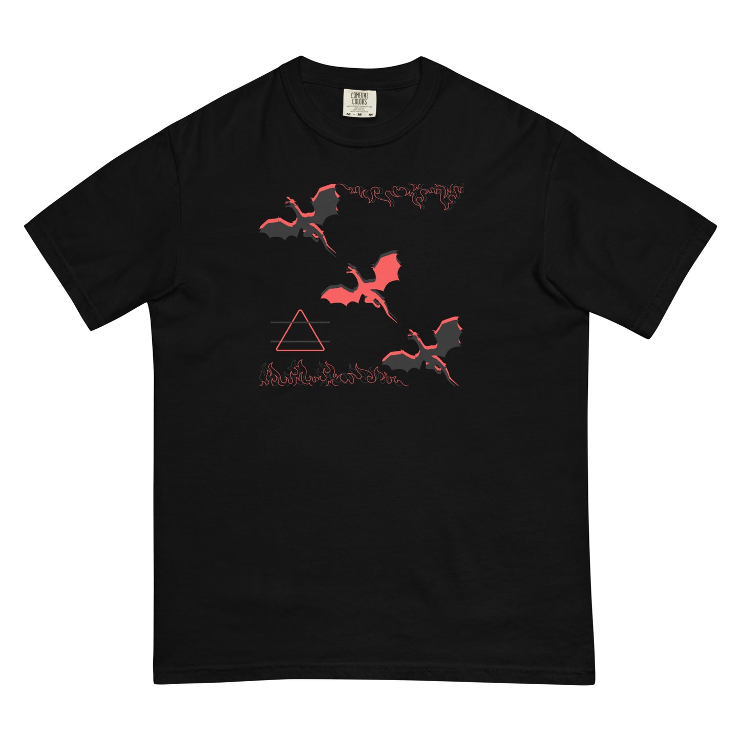 MENS RED PLANET DRAGONS Heavyweight T-shirt