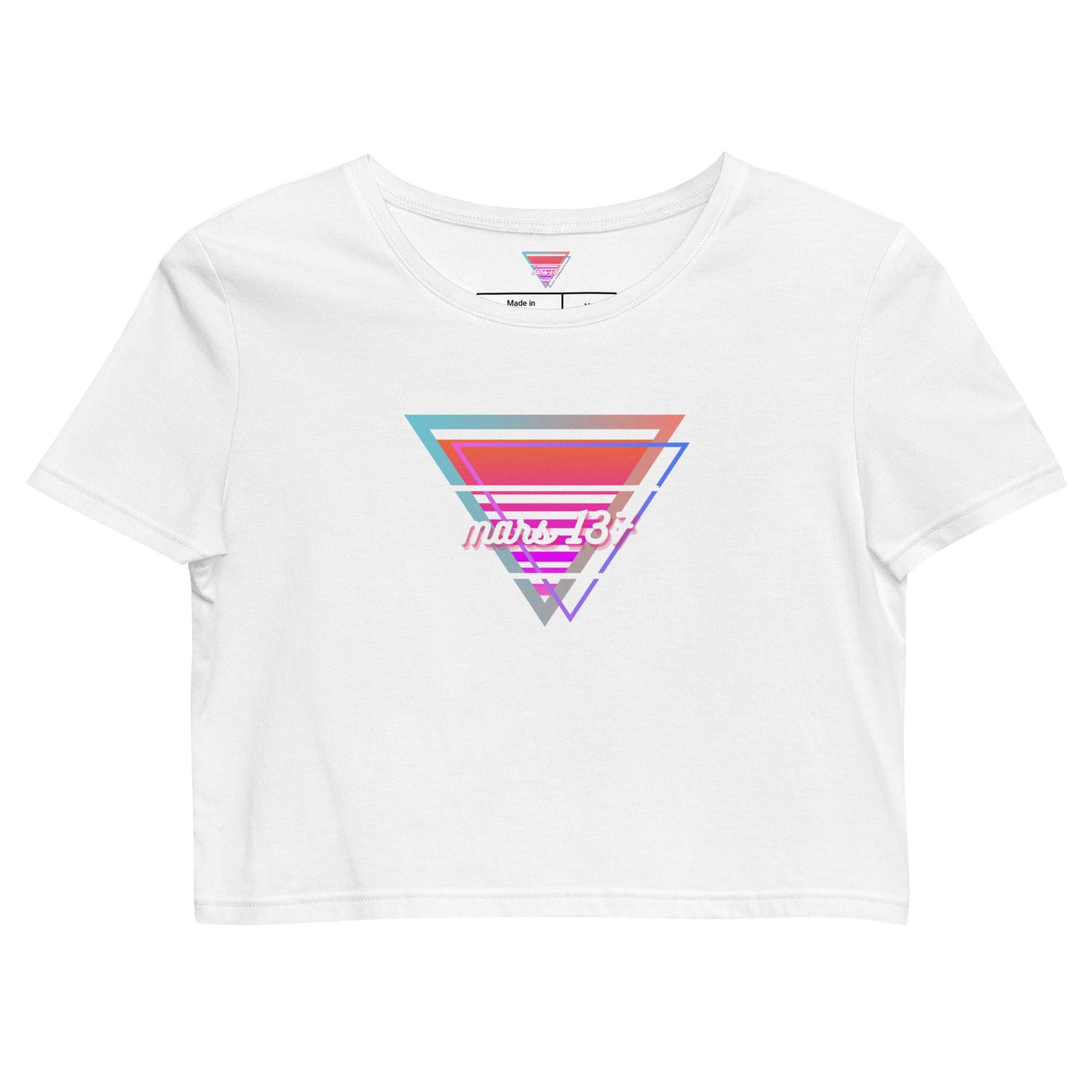 WOMEN'S  NEON Organic Crop Top