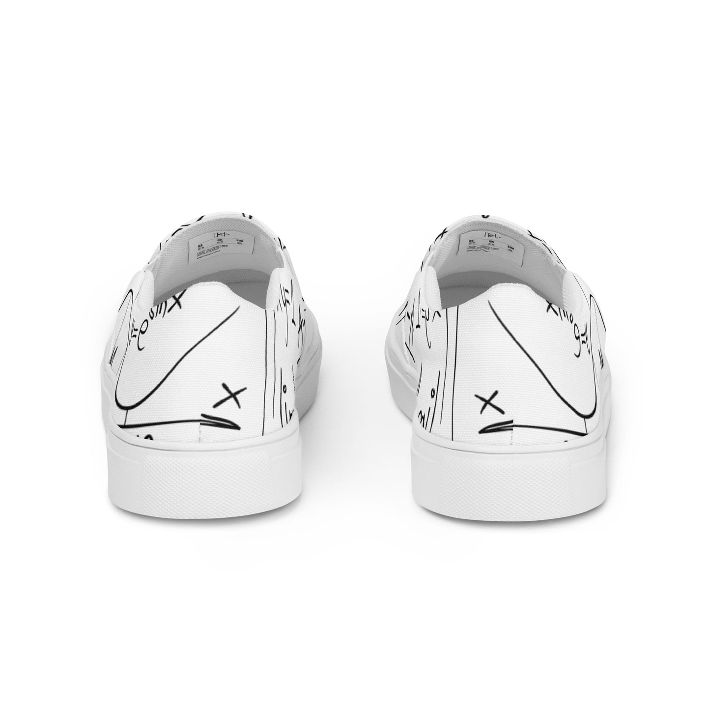 WOMEN’S ALGORITHM Slip-On Canvas Shoes