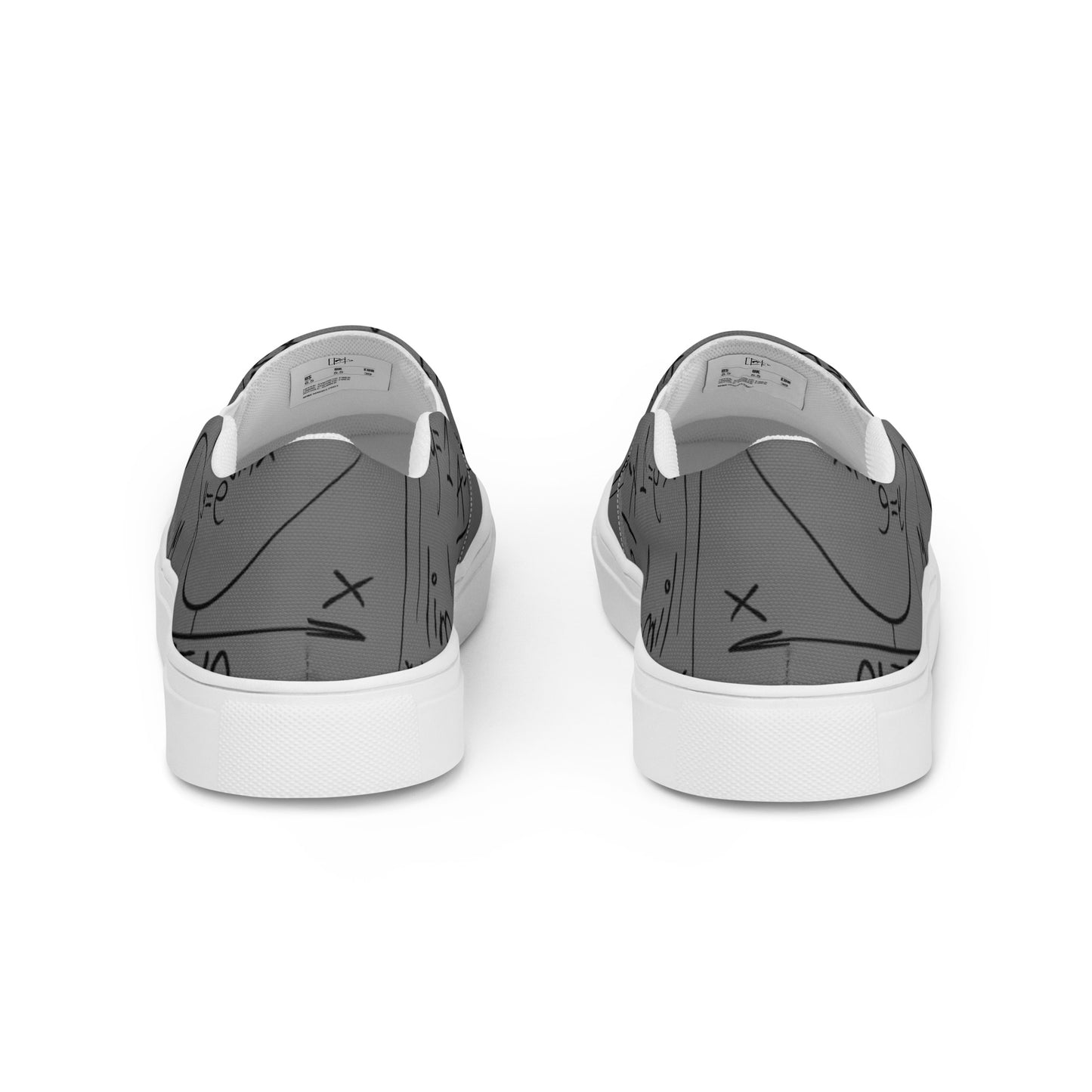 WOMEN’S ALGORITHM Slip-On Canvas Shoes