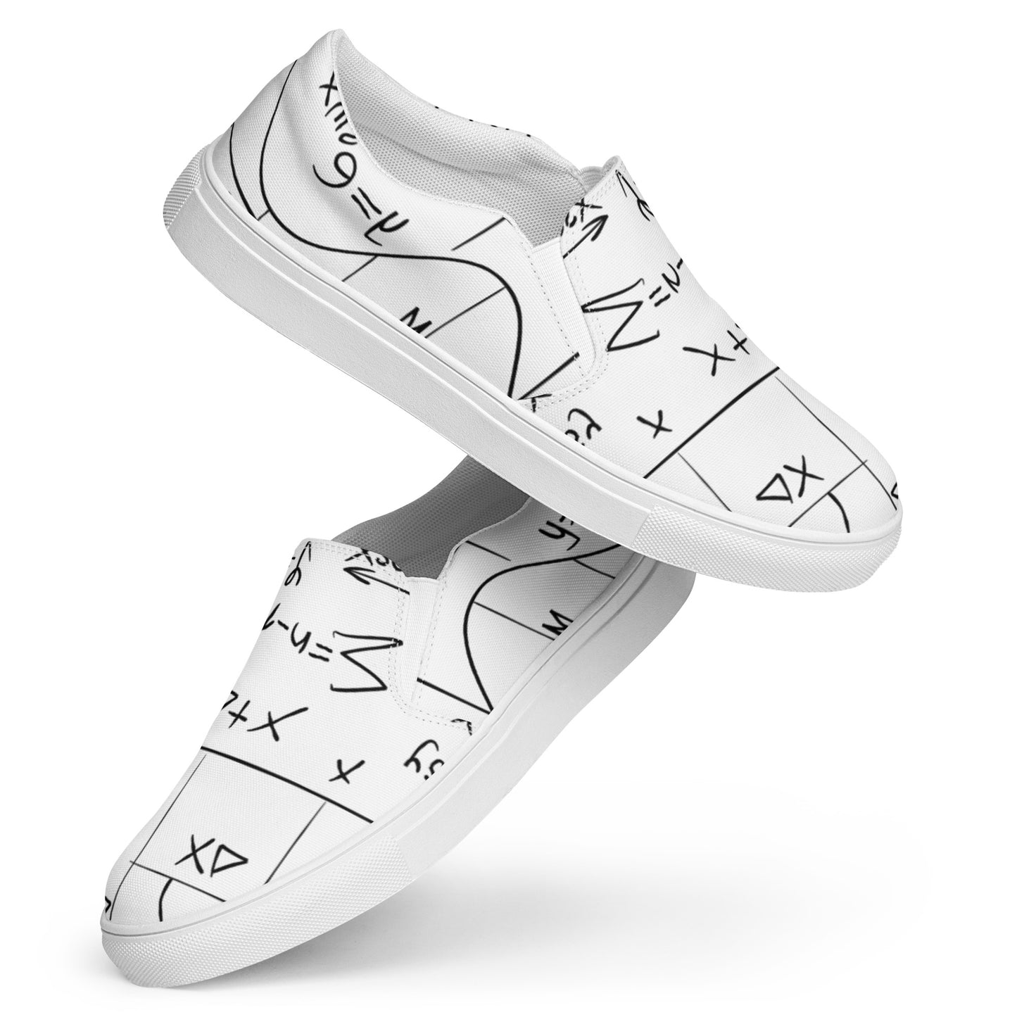 WOMEN’S ALGORITHM Slip-On Canvas Shoes