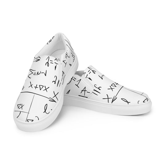 WOMEN’S ALGORITHM Slip-On Canvas Shoes
