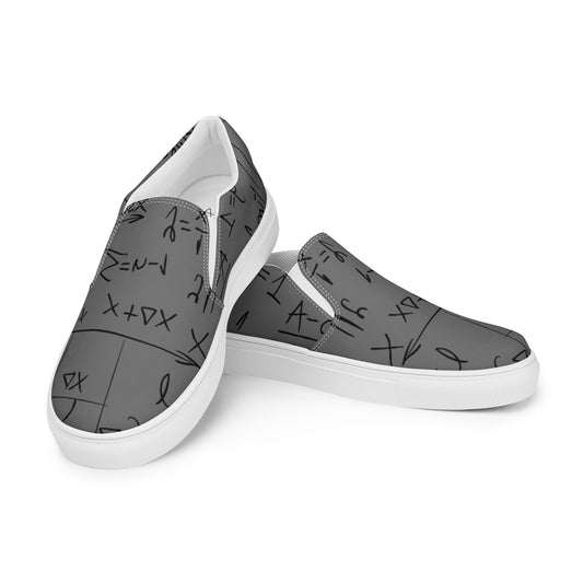 WOMEN’S ALGORITHM Slip-On Canvas Shoes