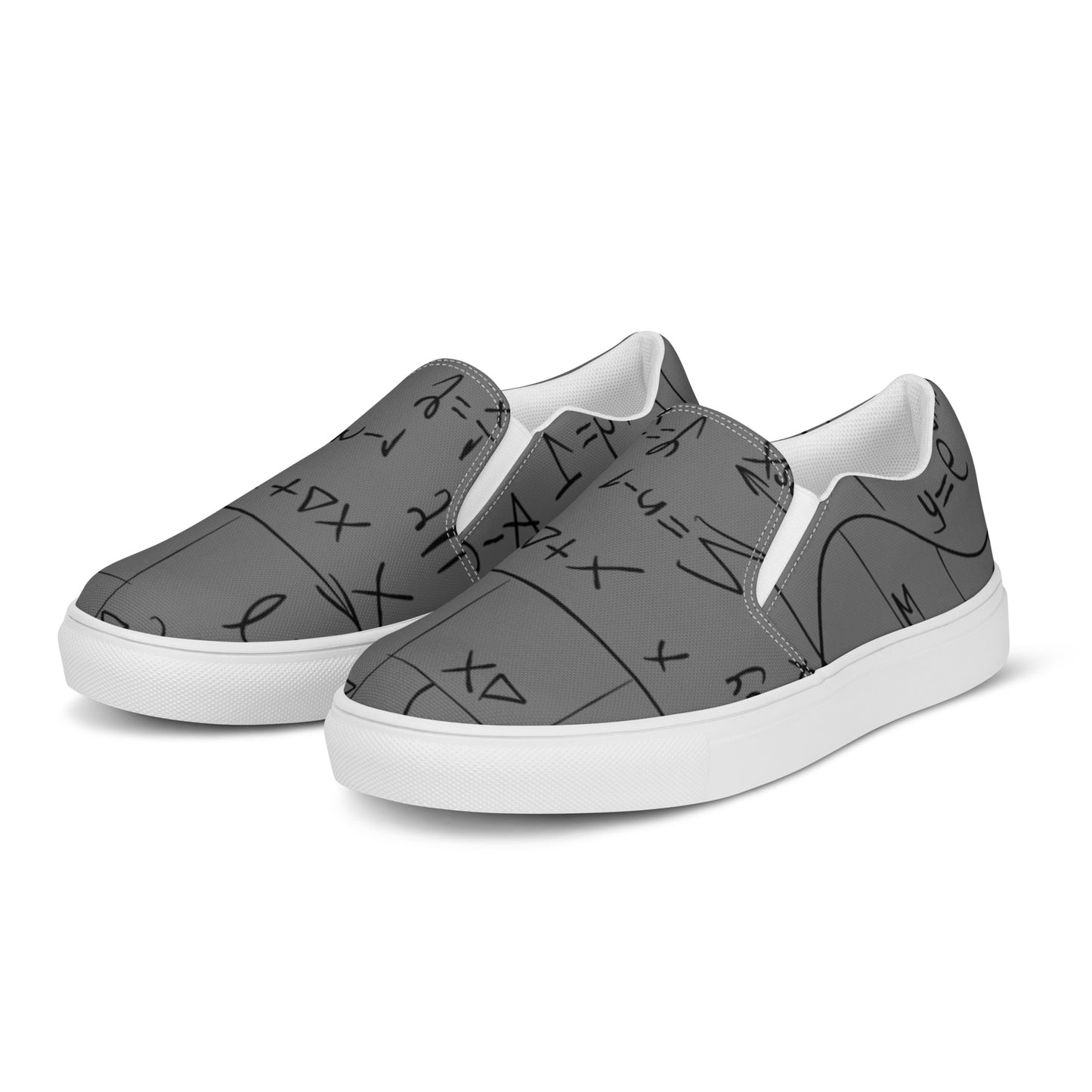 WOMEN’S ALGORITHM Slip-On Canvas Shoes
