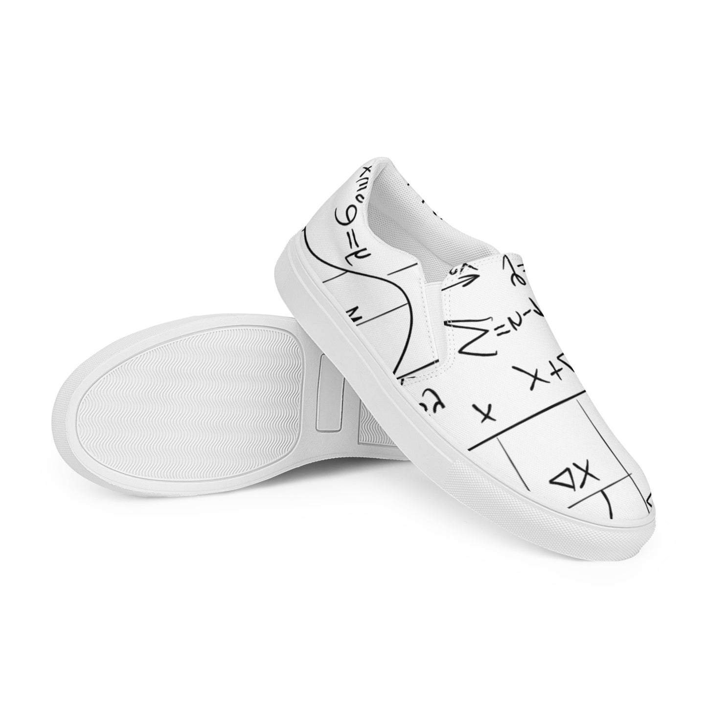 WOMEN’S ALGORITHM Slip-On Canvas Shoes
